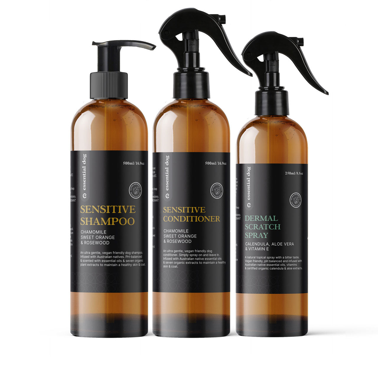 Sensitive Dog Shampoo: Chamomile, Sweet Orange & Rosewood-5