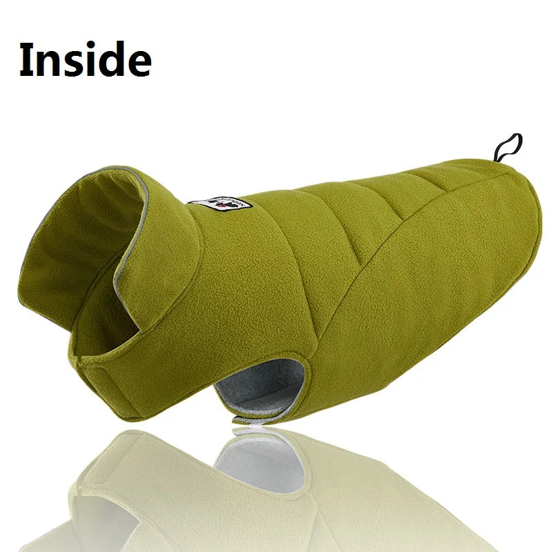 High Quality Dog Clothes Reversible Dog Winter Coat