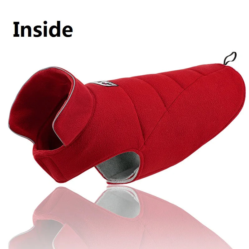 High Quality Dog Clothes Reversible Dog Winter Coat