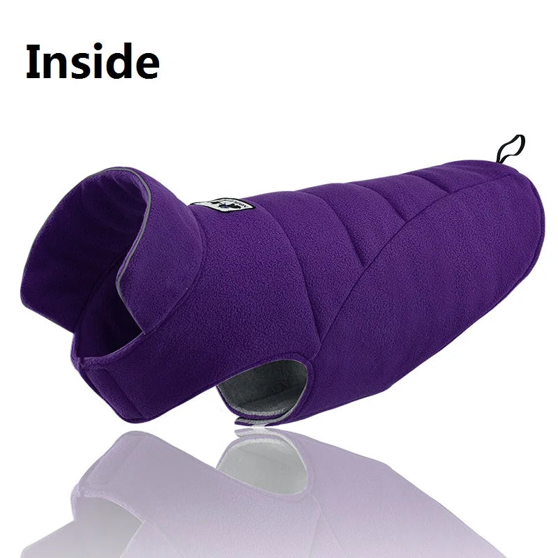 High Quality Dog Clothes Reversible Dog Winter Coat