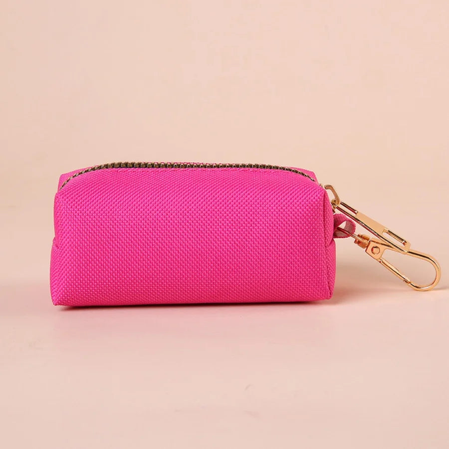 Dog Poop Bag Holder with Carabiner Clip