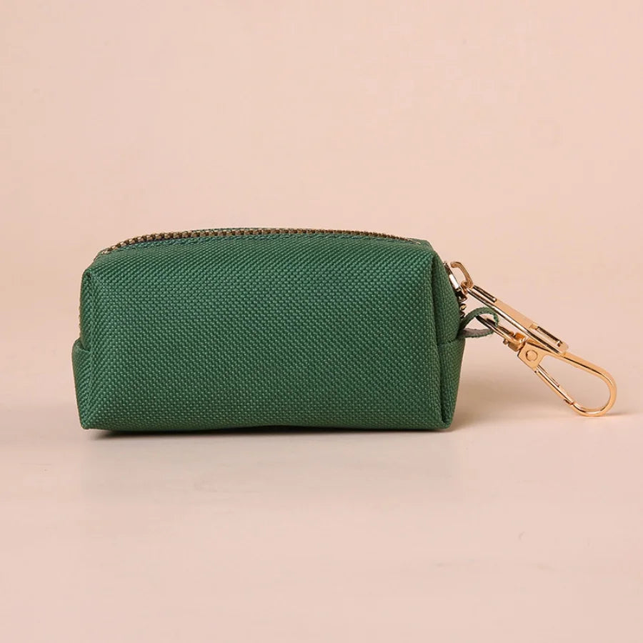 Dog Poop Bag Holder with Carabiner Clip