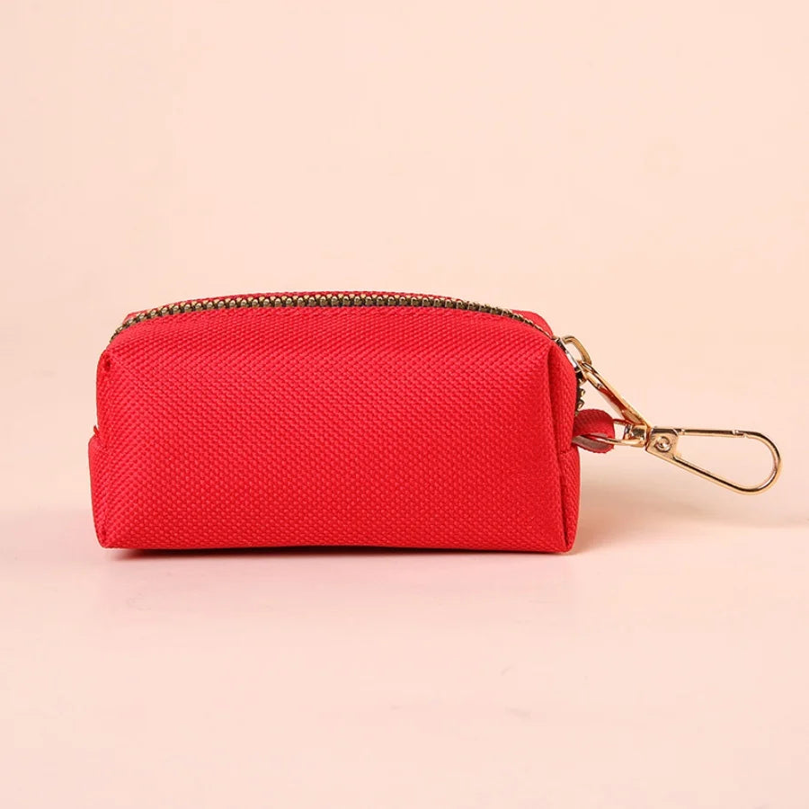 Dog Poop Bag Holder with Carabiner Clip