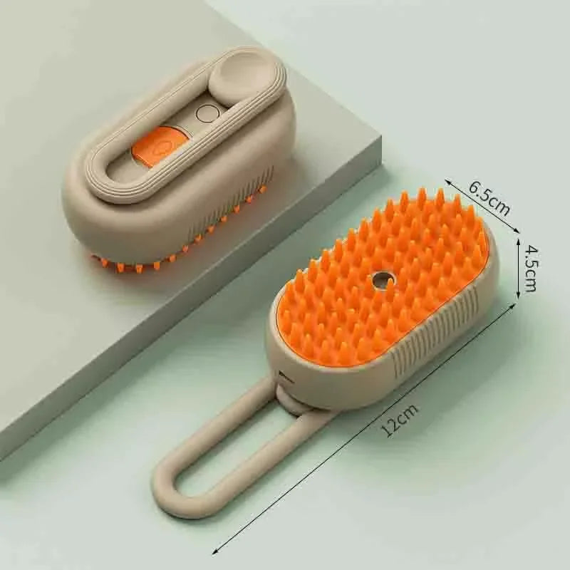 Cat And Dog Pet Steam Spray Massage Brush Comb