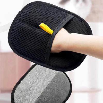 Cat Hair Brush Pet Removal Gloves Double-Sided Pet Grooming Gloves
