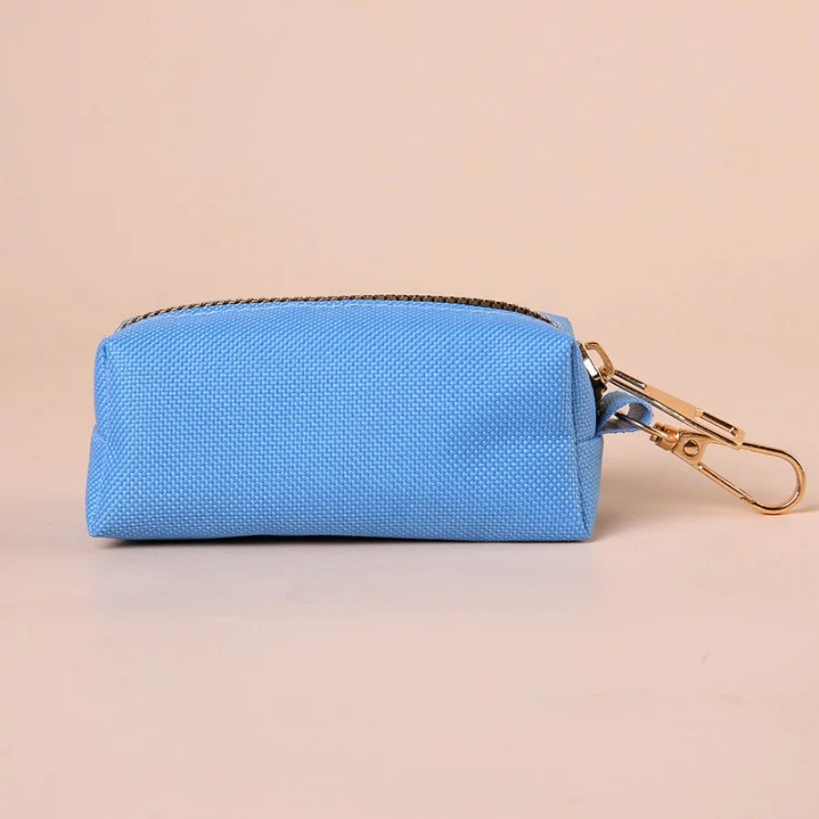 Dog Poop Bag Holder with Carabiner Clip