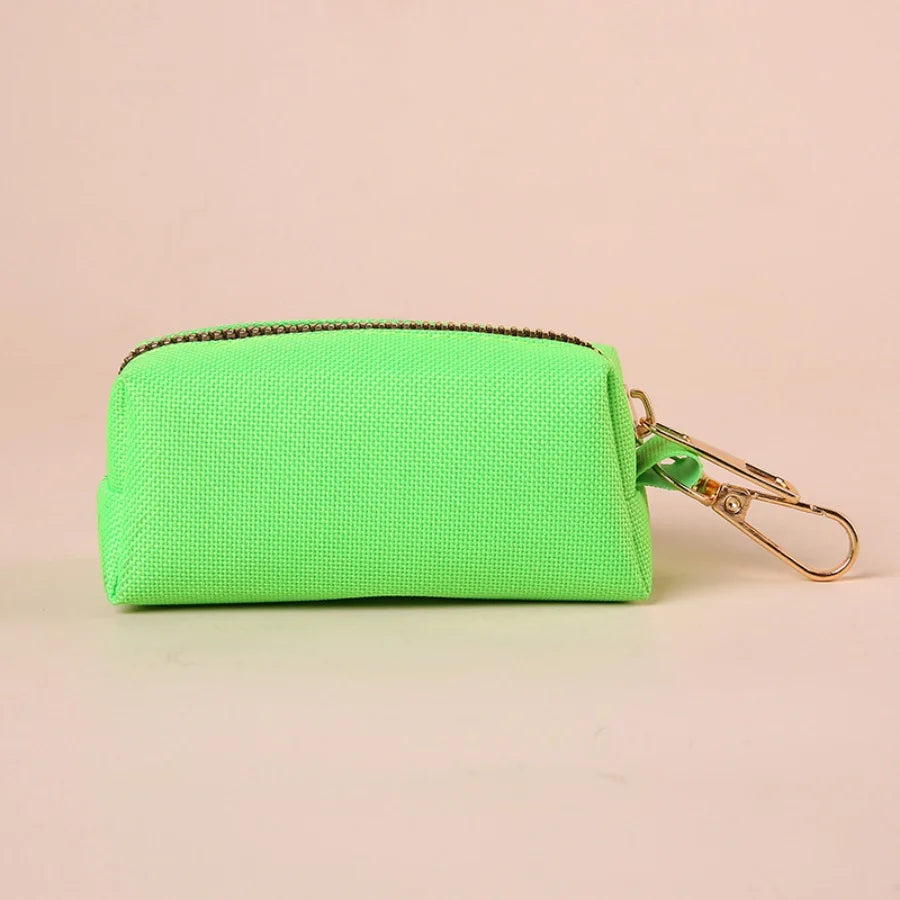 Dog Poop Bag Holder with Carabiner Clip