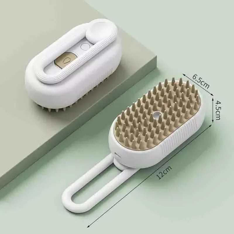 Cat And Dog Pet Steam Spray Massage Brush Comb