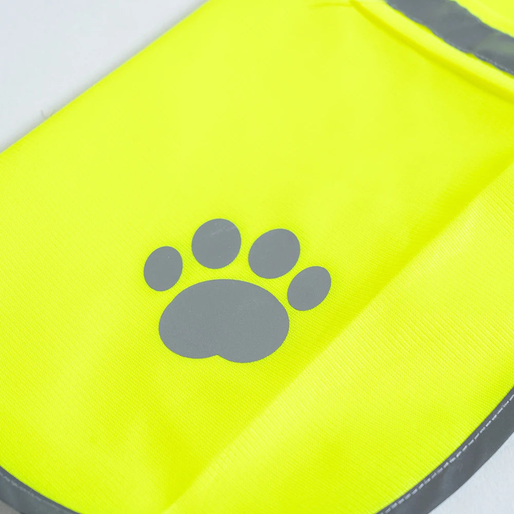 Dog Reflective and Fluorescent High Visibility Dog Jacket