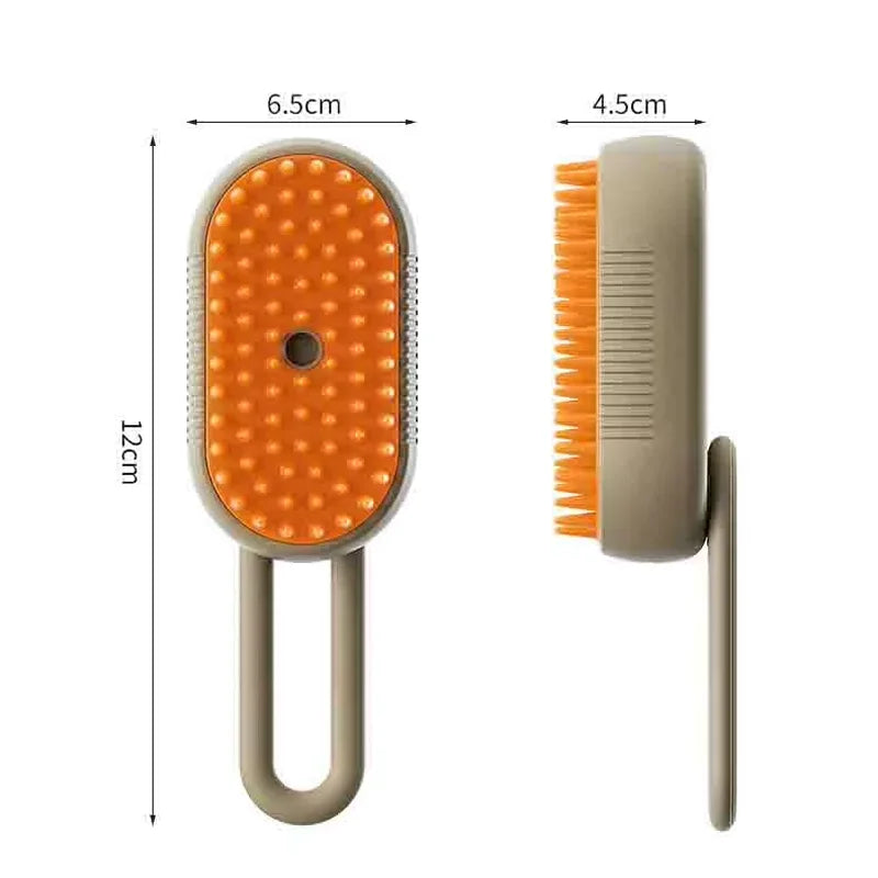 Cat And Dog Pet Steam Spray Massage Brush Comb