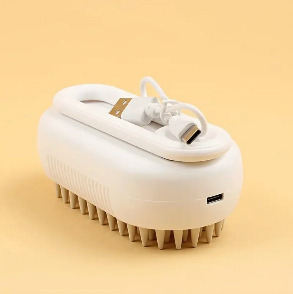 Cat And Dog Pet Steam Spray Massage Brush Comb