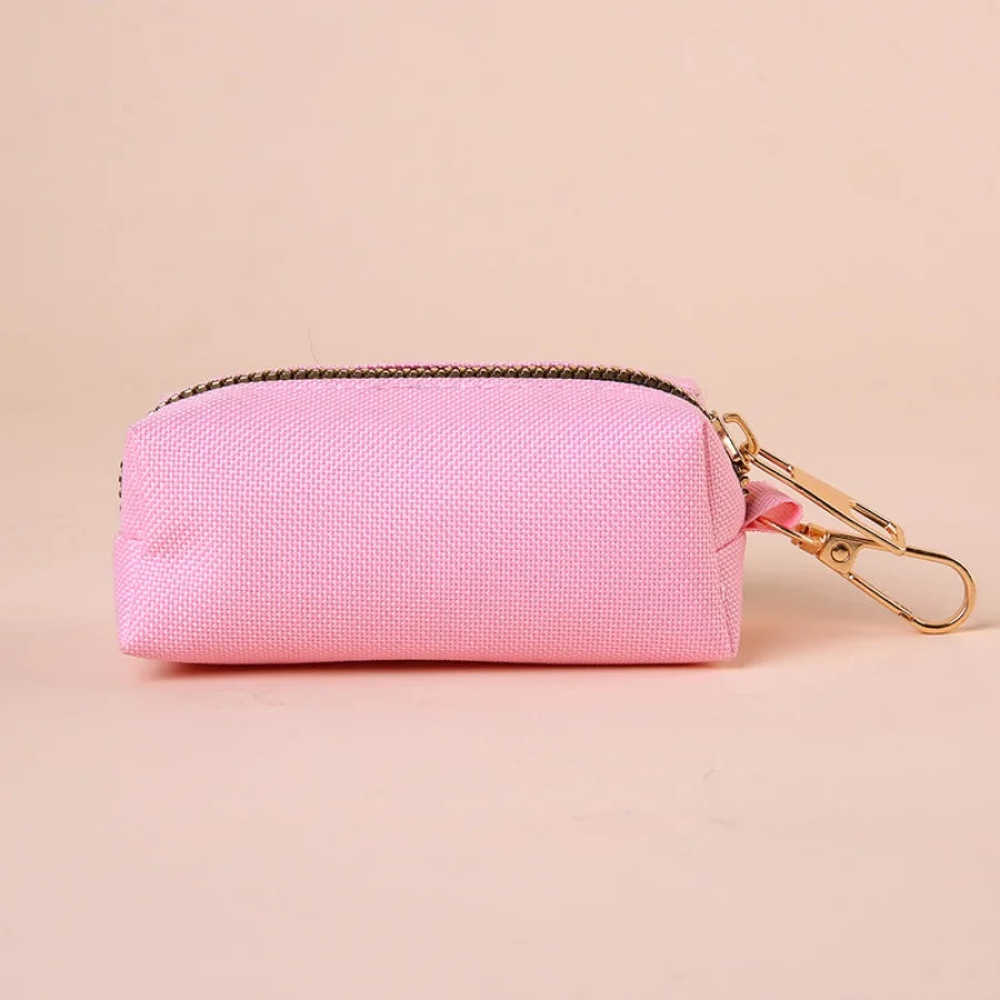 Dog Poop Bag Holder with Carabiner Clip