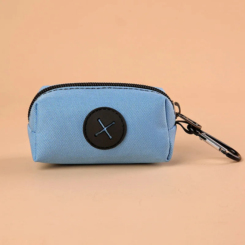 Dog Poop Bag Holder with Carabiner Clip